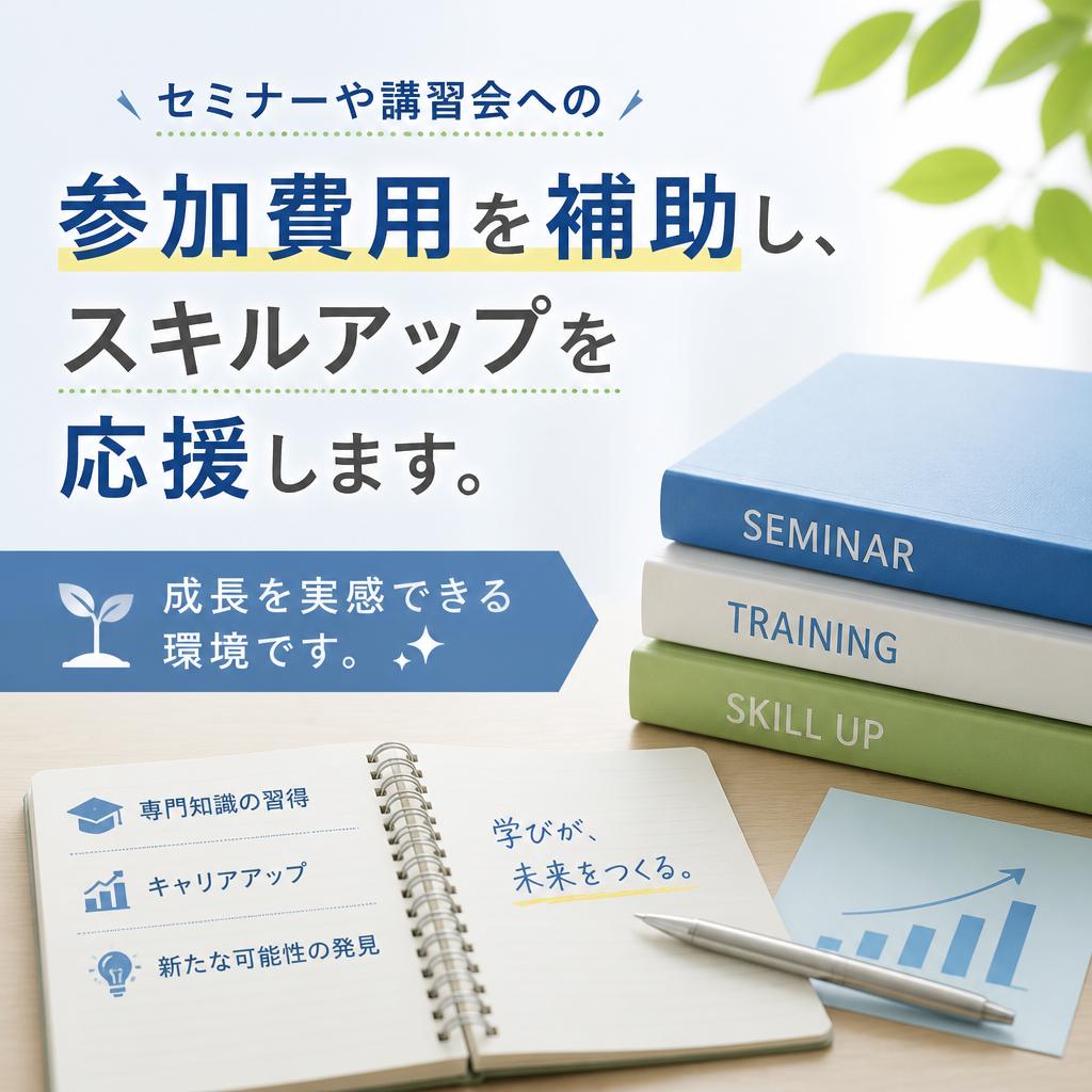 スキルアップの支援
