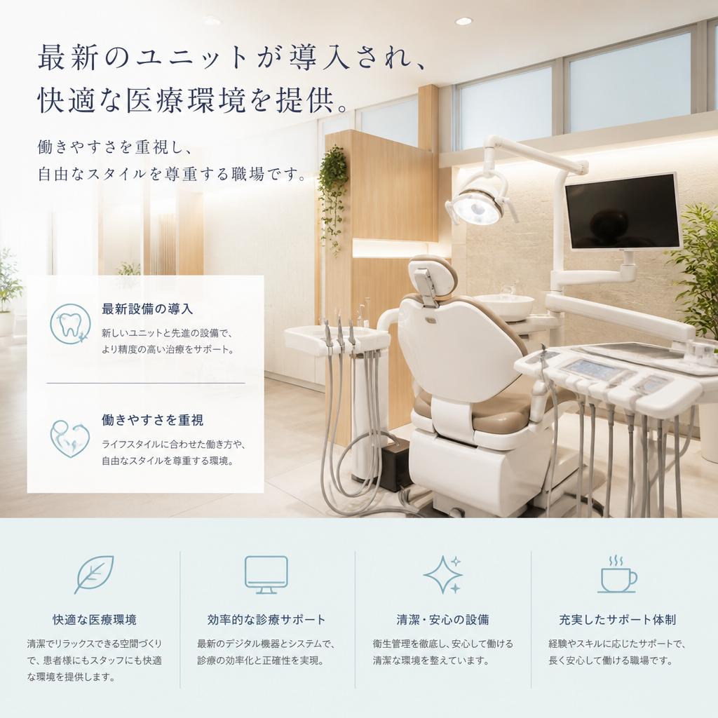 充実した職場環境