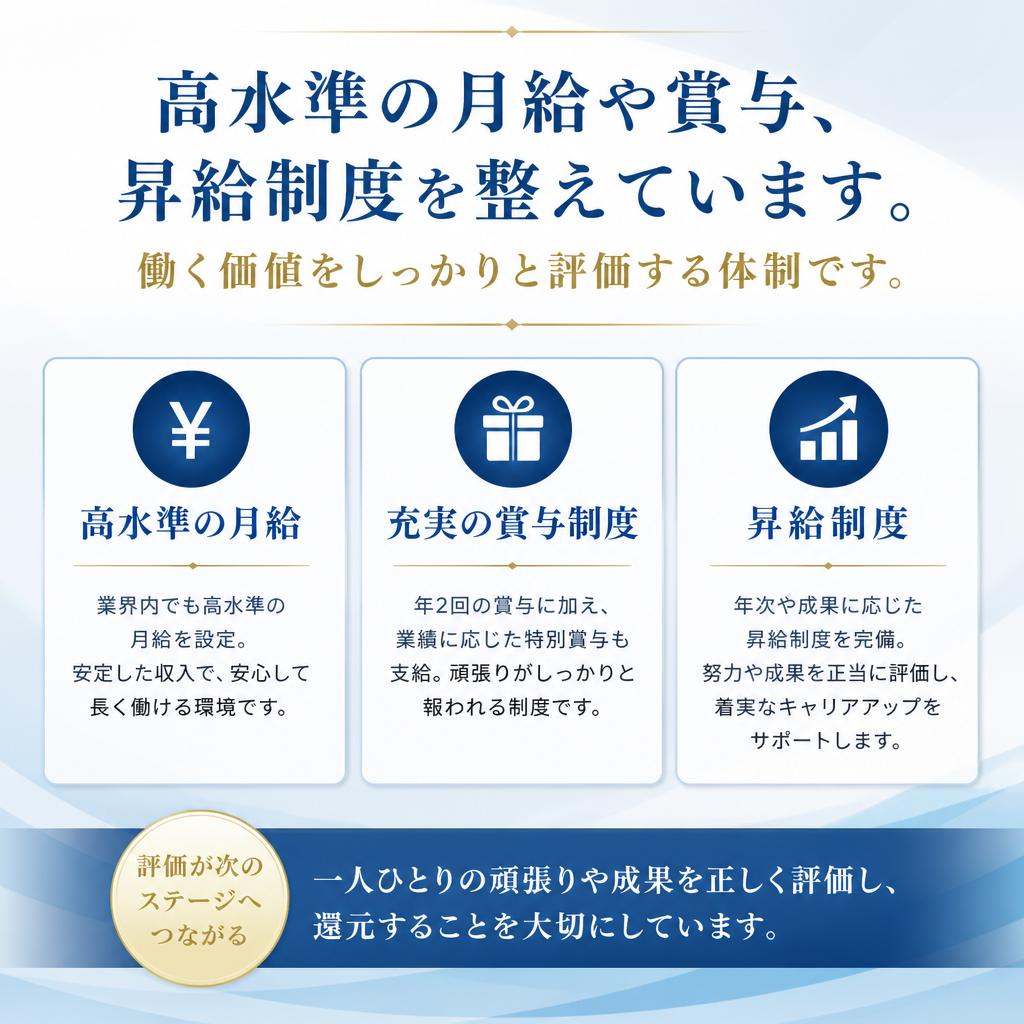 魅力的な報酬体系