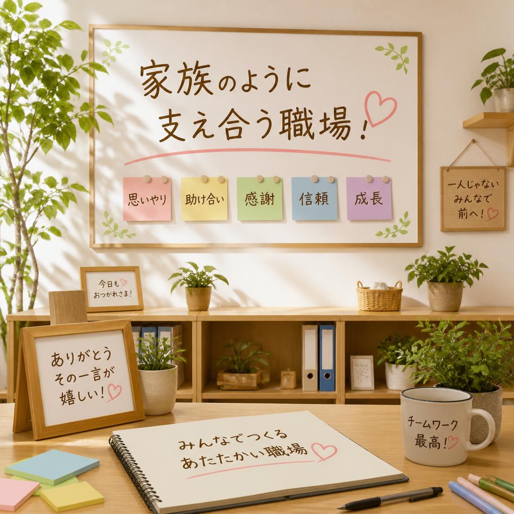 家族のように支え合う職場！