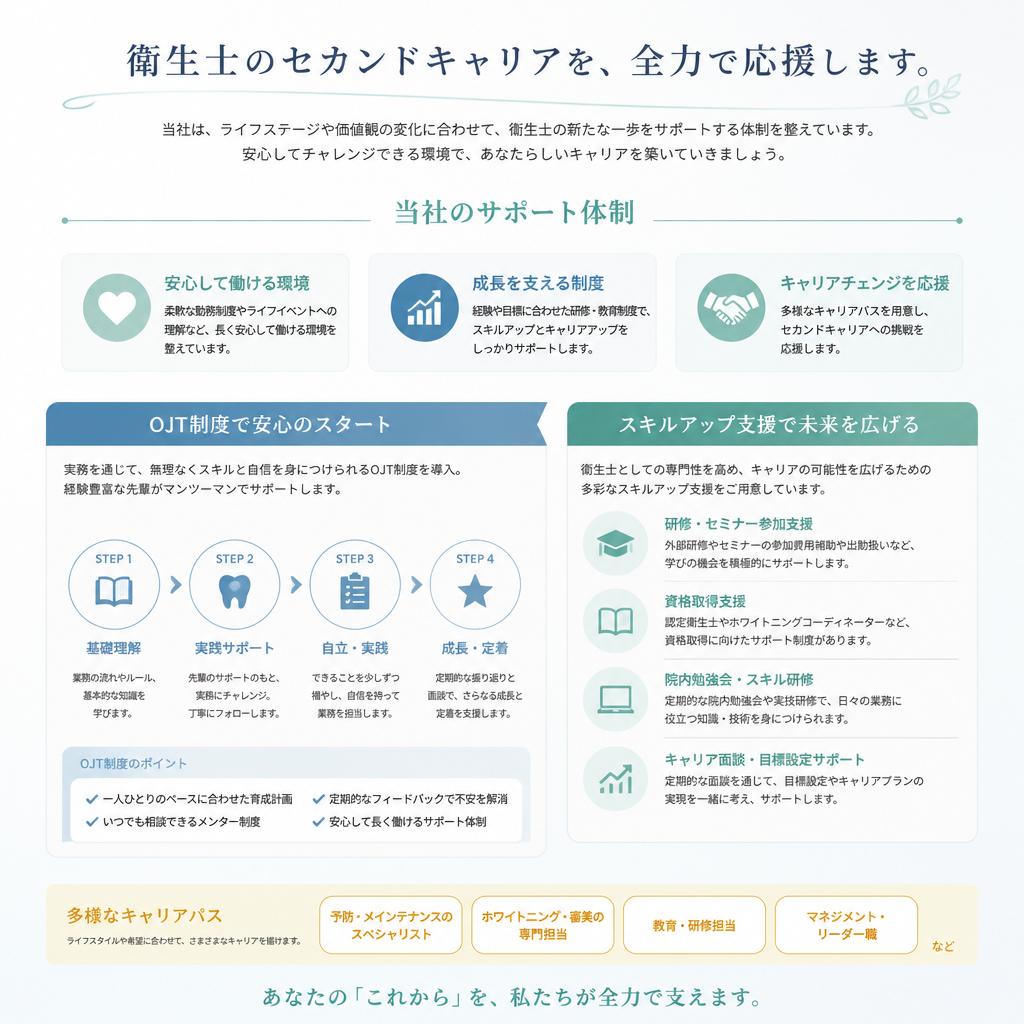 弊社の独自のサポート体制