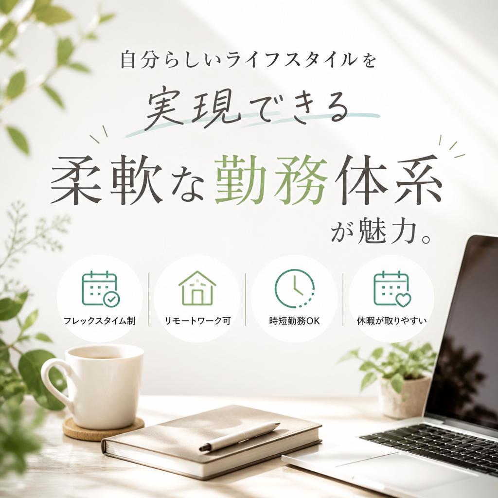 働きやすさを重視した職場環境